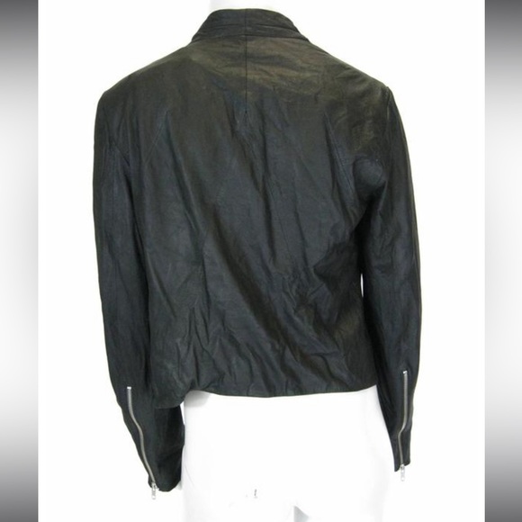 Helmut Lang Lambskin leather jacket S - Picture 4 of 5